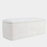 Pacha II Storage Bench (Boucle Fabric)