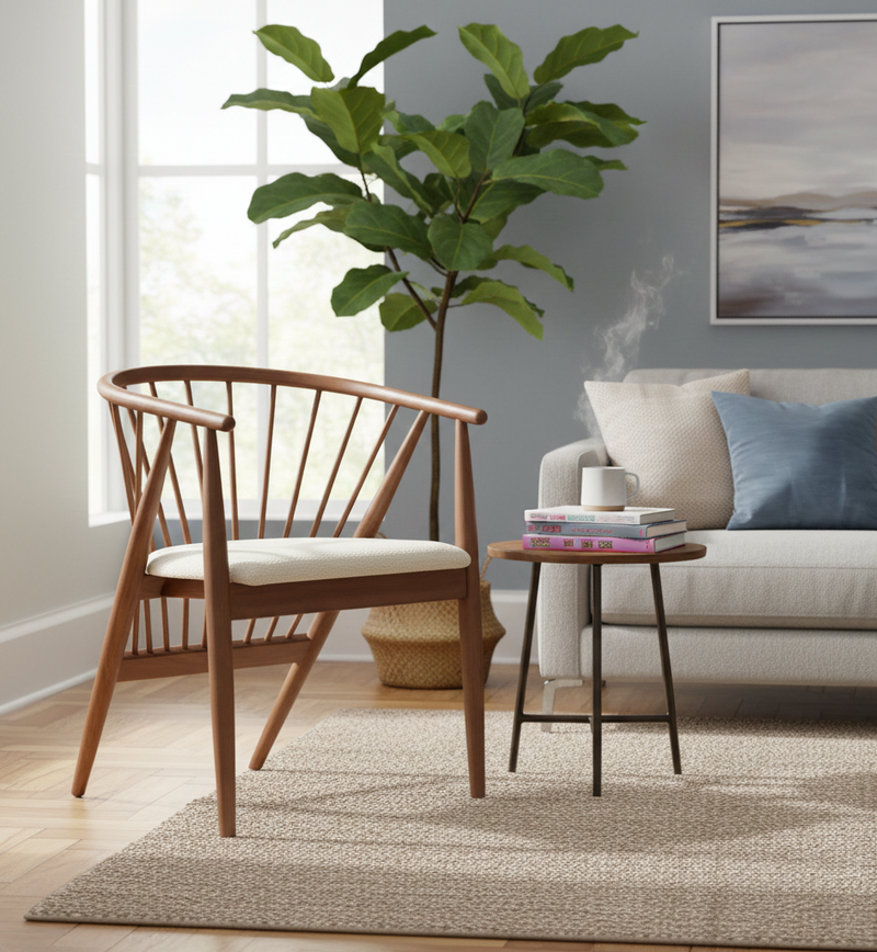 Danson Walnut Dining Chair