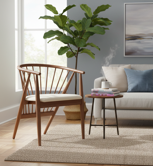 Danson Walnut Dining Chair