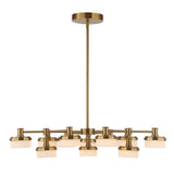 Wedge, 12 Lt LED Chandelier