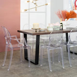 Clear Polycarbonate Armchair
