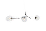 Branching Globe Chandelier, 3 Lights