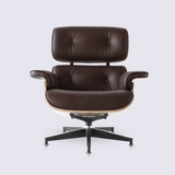 Modern Eames Ottoman Lounge Chair