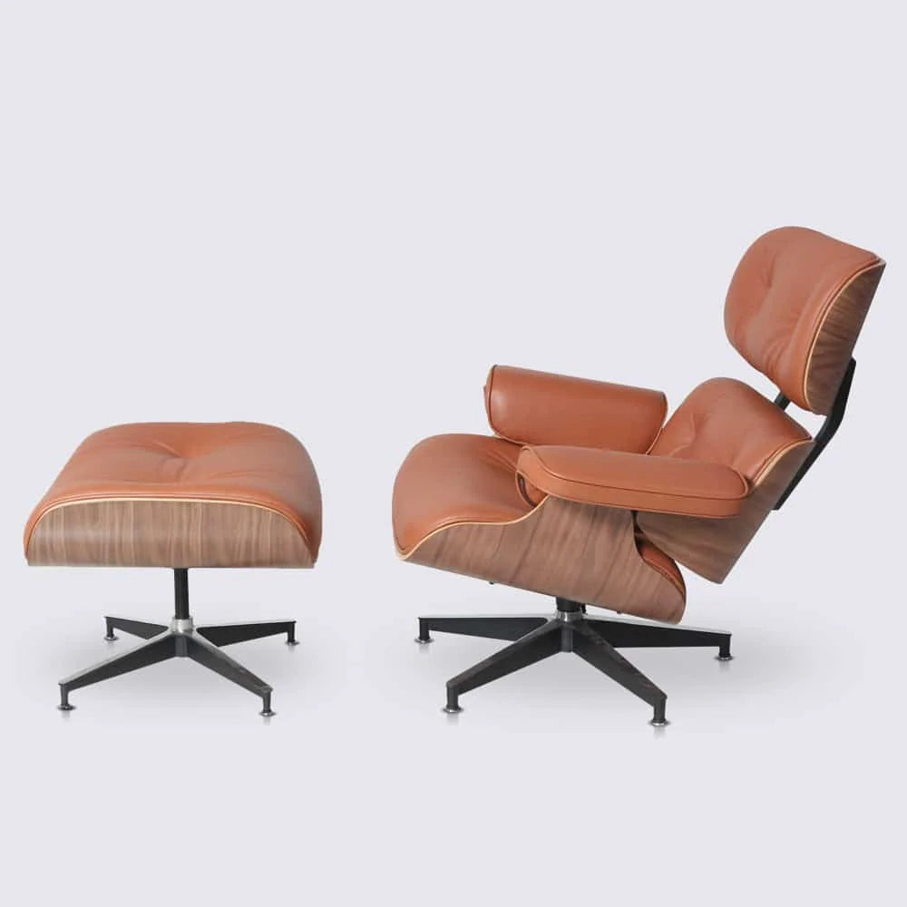 TALL East Lounge Chair (Real Leather)