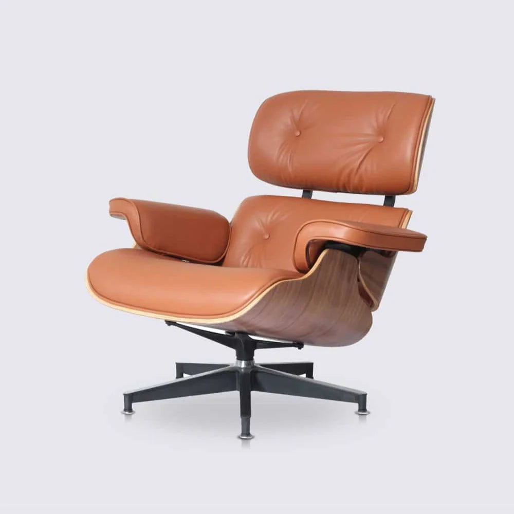 TALL East Lounge Chair (Real Leather)
