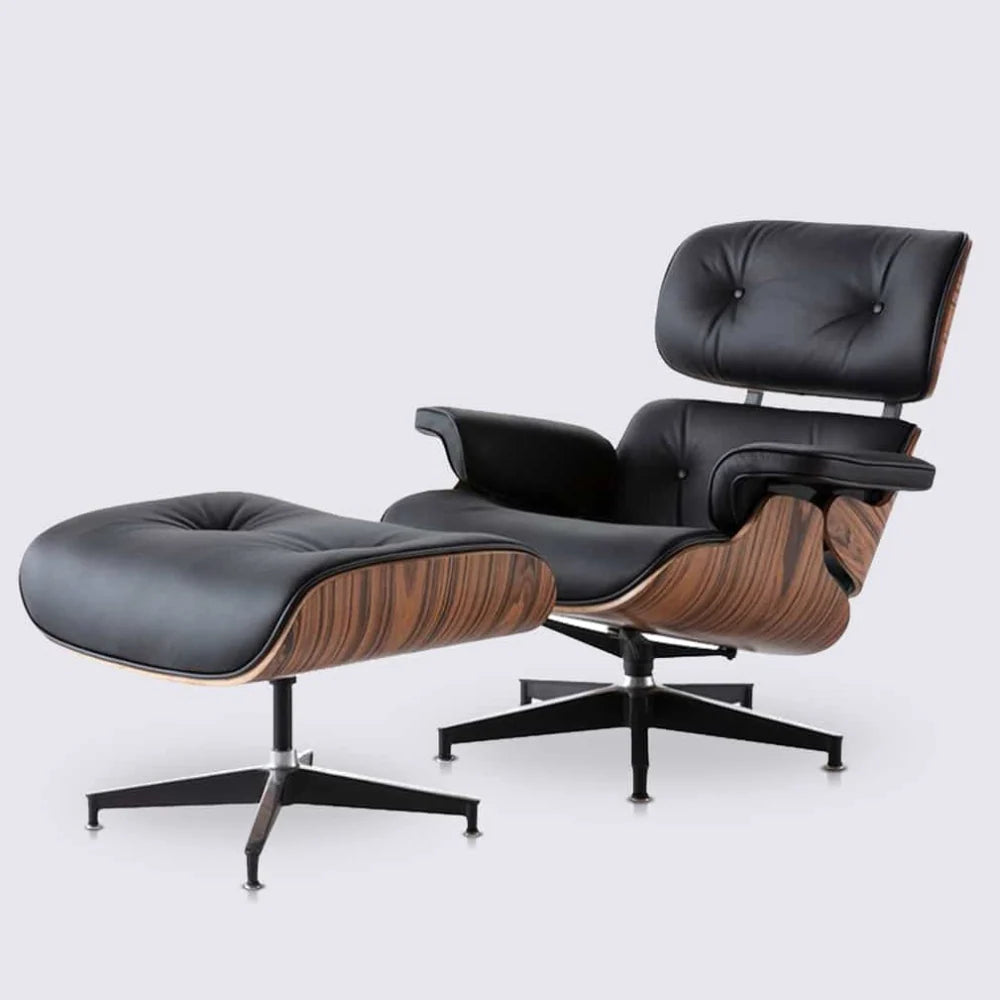 TALL East Lounge Chair (Real Leather)