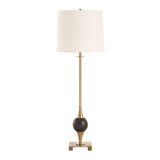 Dempsey Buffet Lamp, Brass