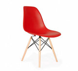 Modern Fun Eiffel Chair Natural Wood  Base
