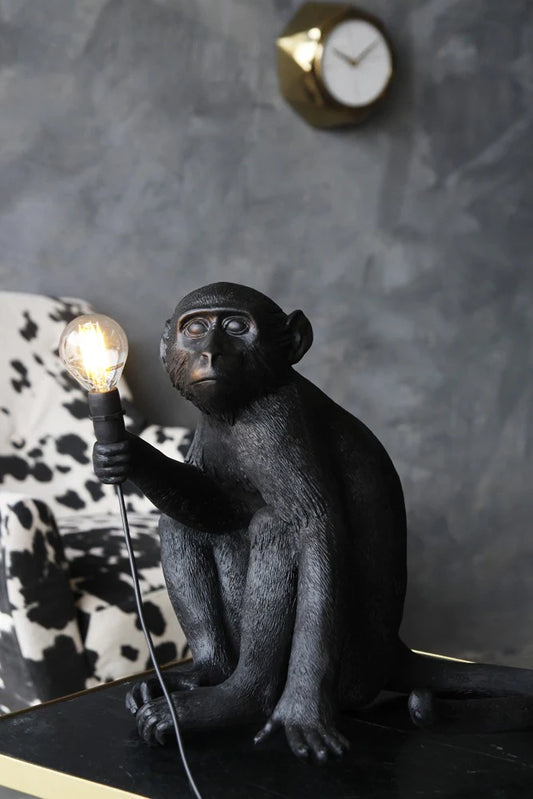 Monkey Sitting Table Lamp