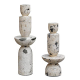 Nouveau Tower Outdoor Sculptures, S/2