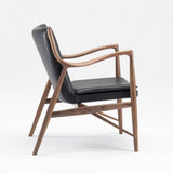 Teak Frame Lounge Chair
