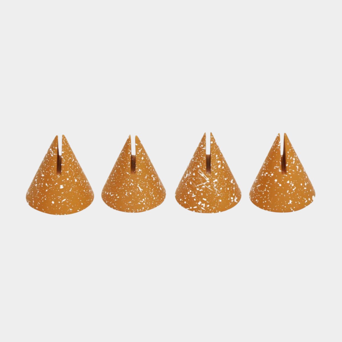 Gabby Speckled Cone Card Holder