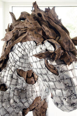 Mustang Horse Armored Sculpture, Galloping