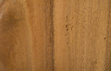 Nuzzled Cat Sculpture Chamcha Wood, Natural