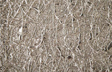 String Theory Pedestal, Silver Leaf, LG
