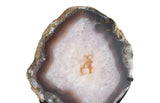 Agate Thick Plate on Metal Base