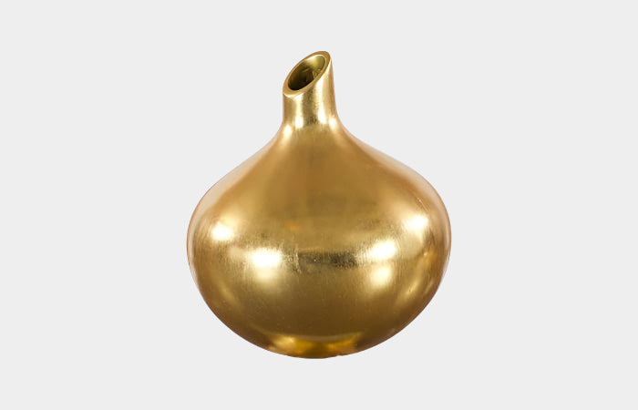 Katha Vase, Gold Leaf