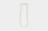 Organic Tall Vase, White