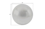 Floor Ball, Large, Silver Leaf