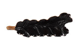 Leaf Bowl, Teak Wood, Natural & Black, Finish