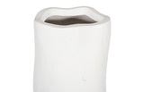 Organic Tall Vase, White