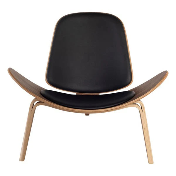 Shell Lounge Shell Lounge Chair (Genuine Leather) – AFBDECOR