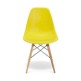 Modern Fun Eiffel Chair Natural Wood  Base