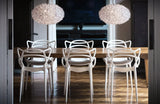Interlaced Back Stacking Chair