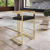 Harvey Stool Gold Stool