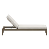 Northlake Outdoor Teak Chaise Lounge