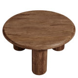 Mavina Round Mango Wood Coffee Table