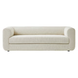 Leif 89" Boucle Upholstered Sofa in Pearl