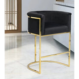 kanye Velvet Stool