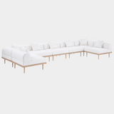 Laguna Resilient Water Resistant Outdoor Patio 7Pc Sectional
