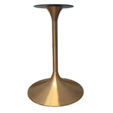 Leo Modern Tulip BrassTable Base