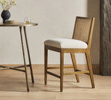 Lisbon Cane Armless Stool