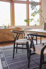 Y-Back Woven Cord Dining Chair