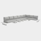 Maldives Water Resistant Outdoor Patio 6Pc Sectional