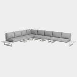 Maldives Water Resistant Outdoor Patio 6Pc Sectional