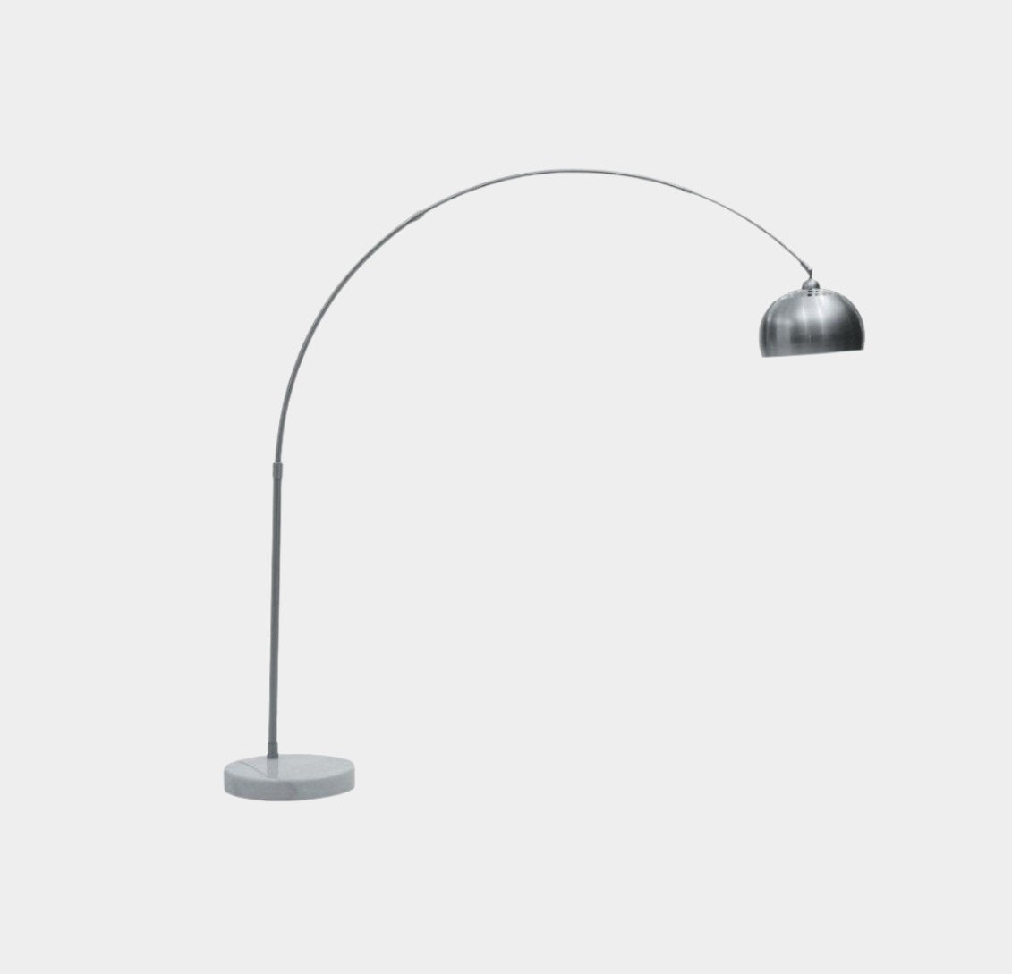 Arched Marble Base Floor Lamp