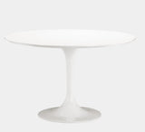 Modern Large Tulip High Gloss Dining Table (60" Dia)