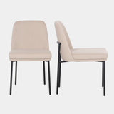 Sydney Performance Velvet Dining Chair - Set of 2