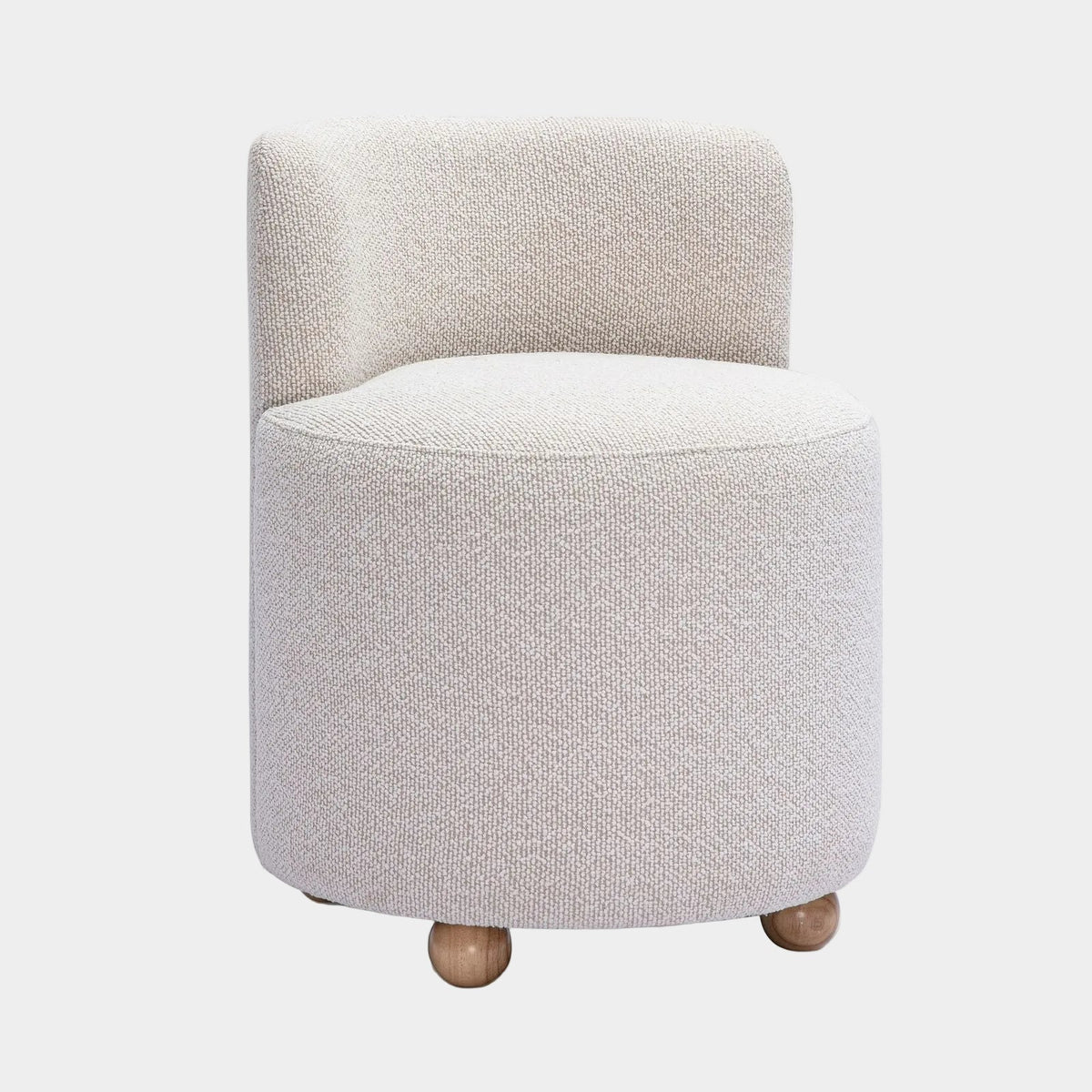 Hakuna Cream Performance Boucle Desk Chair