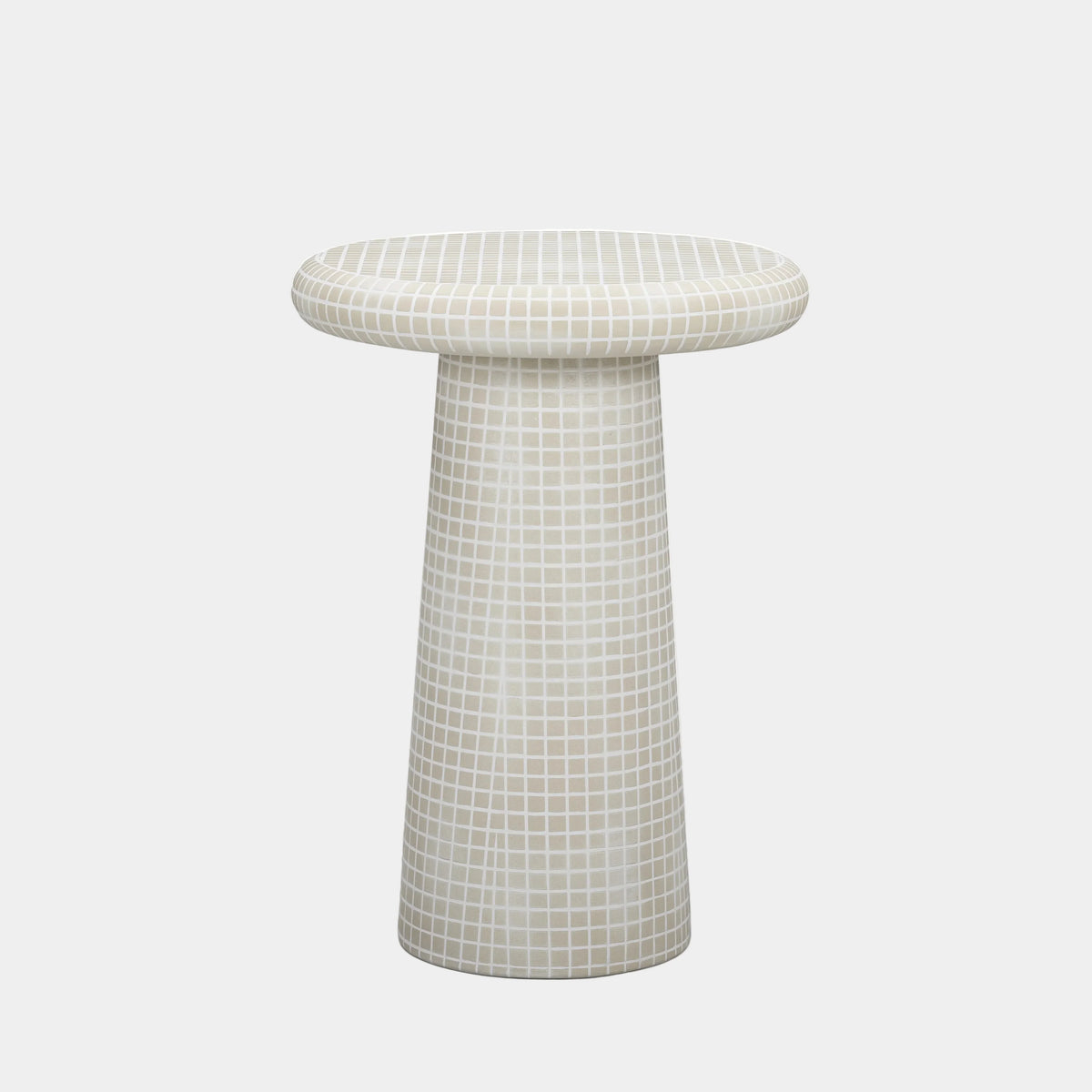 Monica Tiled Pattern Indoor/Outdoor Side Table