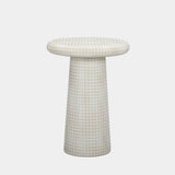 Monica Tiled Pattern Indoor/Outdoor Side Table