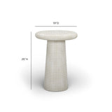 Monica Tiled Pattern Indoor/Outdoor Side Table