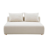 Hangover 64" Armless Loveseat