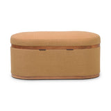 Olivier 41" Oval Storage Ottoman