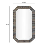 Charlene 35"X59" Jewel Wall Mirror