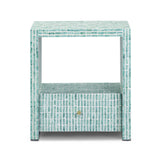 Tia 20" Mother of Pearl Nightstand